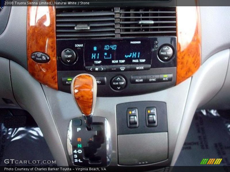 Natural White / Stone 2008 Toyota Sienna Limited
