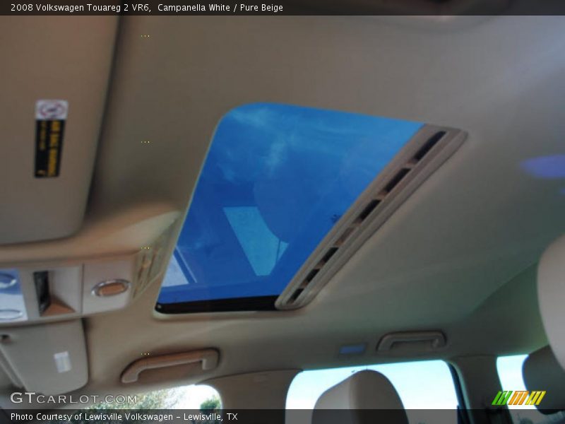 Campanella White / Pure Beige 2008 Volkswagen Touareg 2 VR6