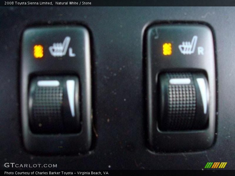 Natural White / Stone 2008 Toyota Sienna Limited
