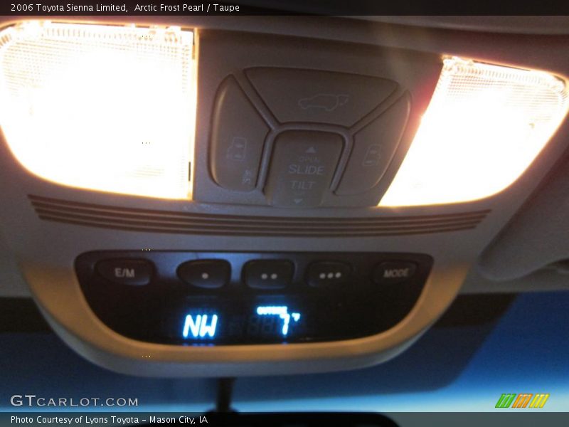 Arctic Frost Pearl / Taupe 2006 Toyota Sienna Limited
