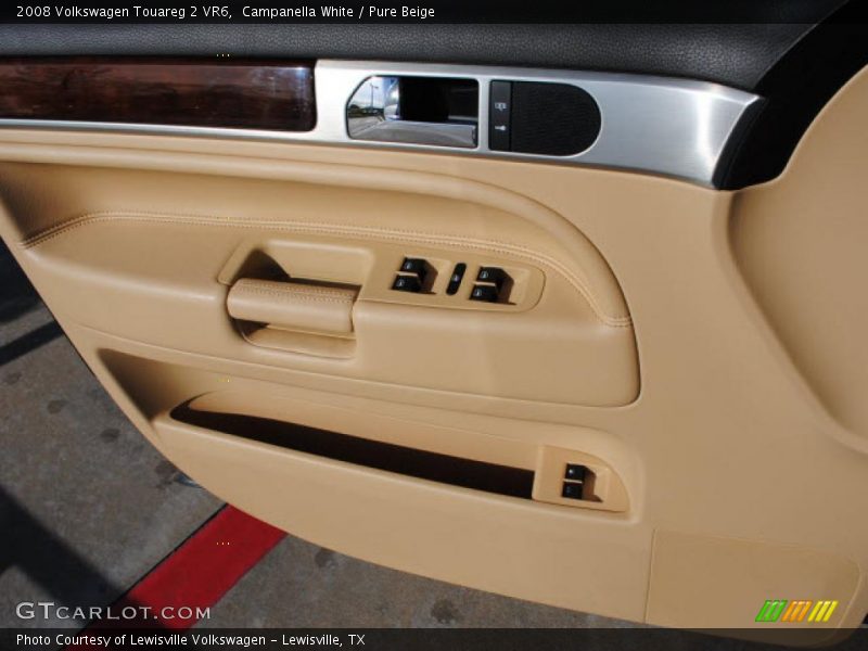 Campanella White / Pure Beige 2008 Volkswagen Touareg 2 VR6