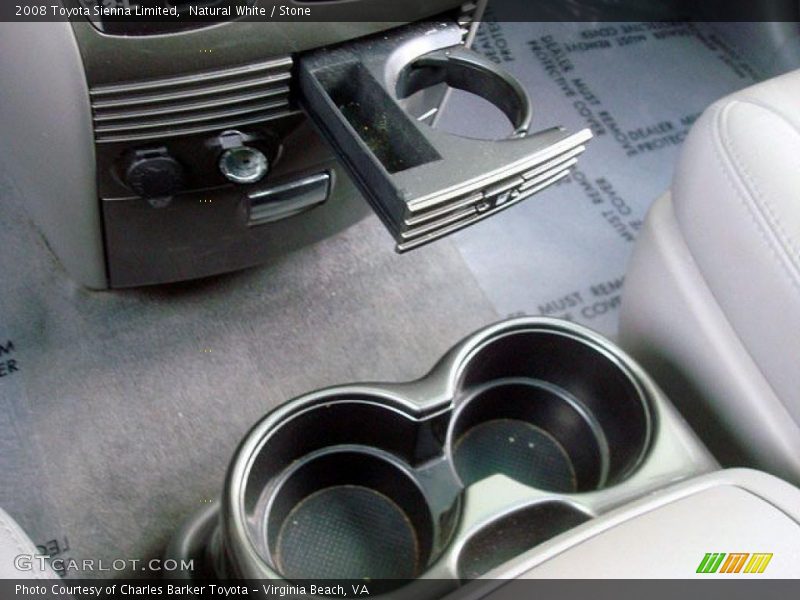 Natural White / Stone 2008 Toyota Sienna Limited
