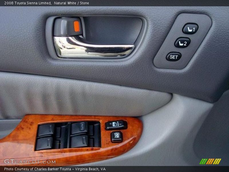Natural White / Stone 2008 Toyota Sienna Limited