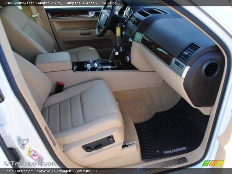 Campanella White / Pure Beige 2008 Volkswagen Touareg 2 VR6