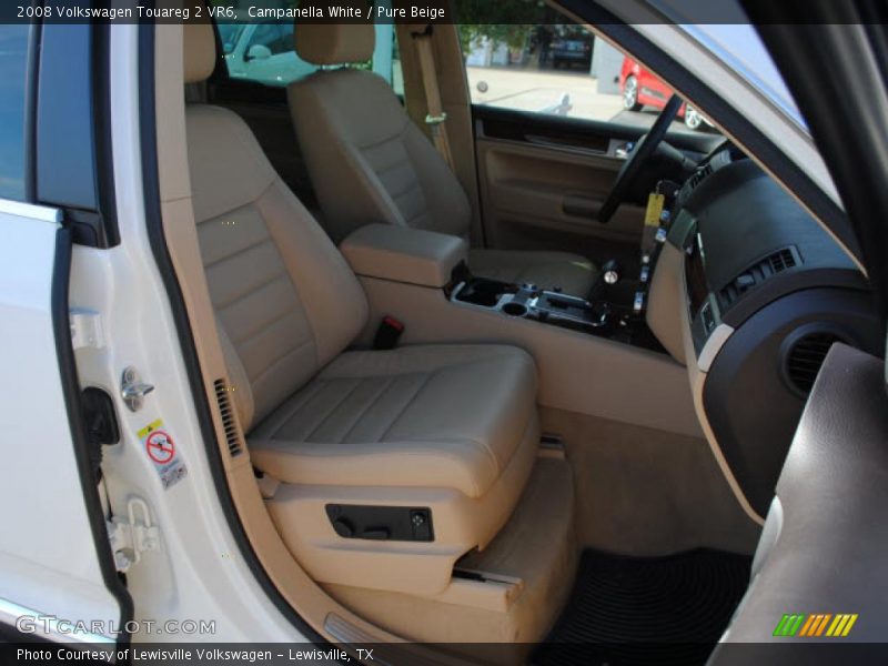 Campanella White / Pure Beige 2008 Volkswagen Touareg 2 VR6
