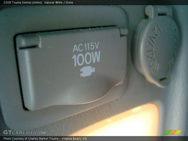 Natural White / Stone 2008 Toyota Sienna Limited