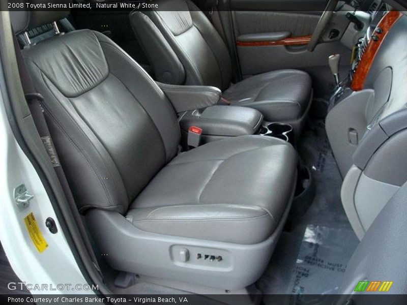 Natural White / Stone 2008 Toyota Sienna Limited