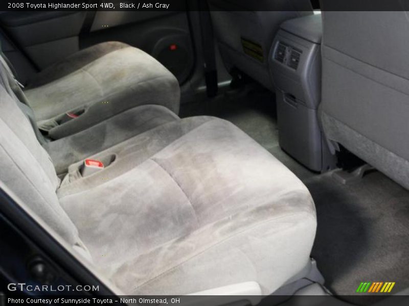 Black / Ash Gray 2008 Toyota Highlander Sport 4WD