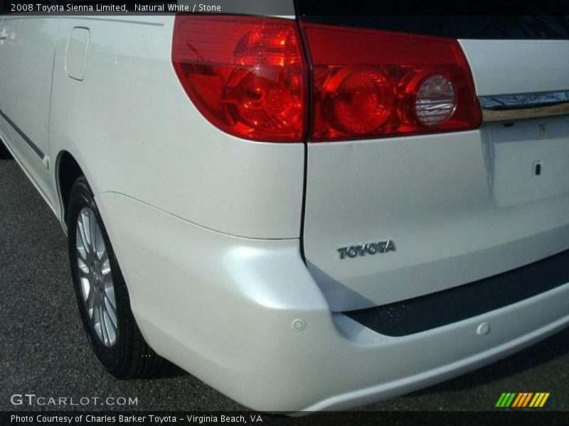 Natural White / Stone 2008 Toyota Sienna Limited