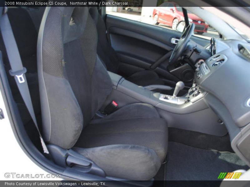 Northstar White / Dark Charcoal 2008 Mitsubishi Eclipse GS Coupe
