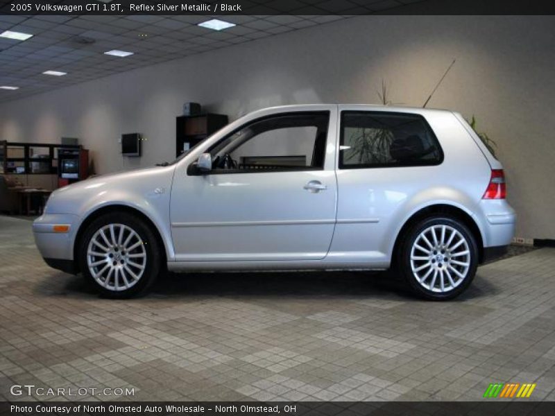 Reflex Silver Metallic / Black 2005 Volkswagen GTI 1.8T