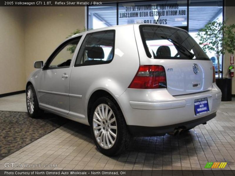 Reflex Silver Metallic / Black 2005 Volkswagen GTI 1.8T