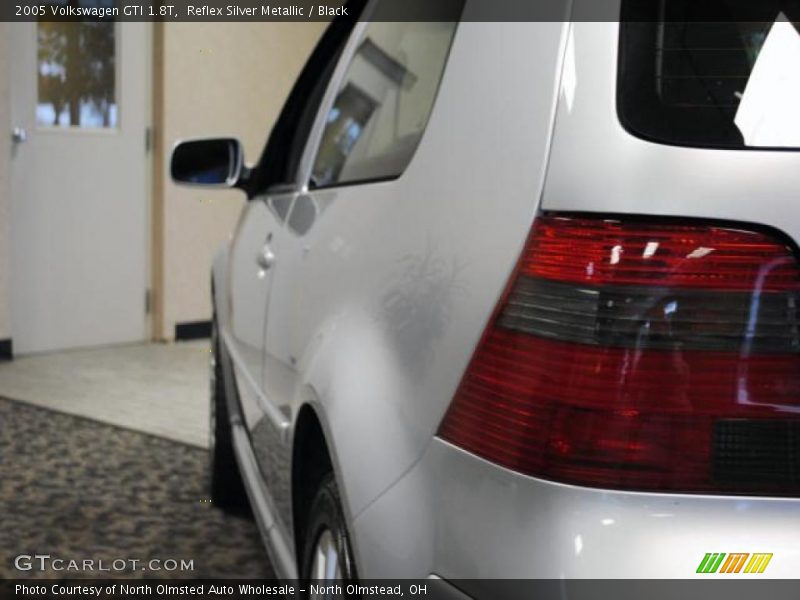 Reflex Silver Metallic / Black 2005 Volkswagen GTI 1.8T