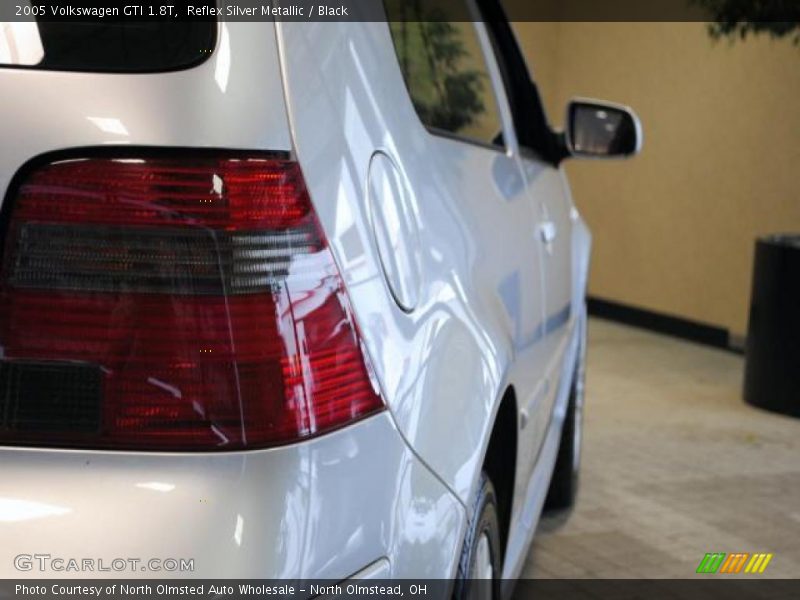 Reflex Silver Metallic / Black 2005 Volkswagen GTI 1.8T