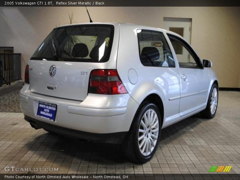 Reflex Silver Metallic / Black 2005 Volkswagen GTI 1.8T