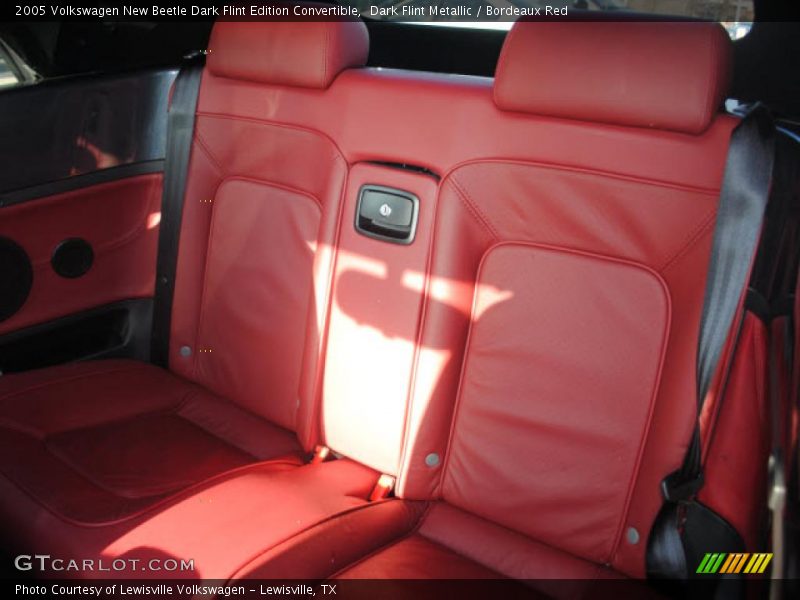  2005 New Beetle Dark Flint Edition Convertible Bordeaux Red Interior