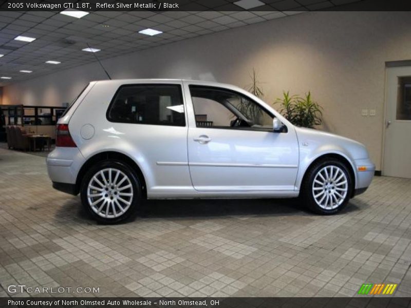 Reflex Silver Metallic / Black 2005 Volkswagen GTI 1.8T