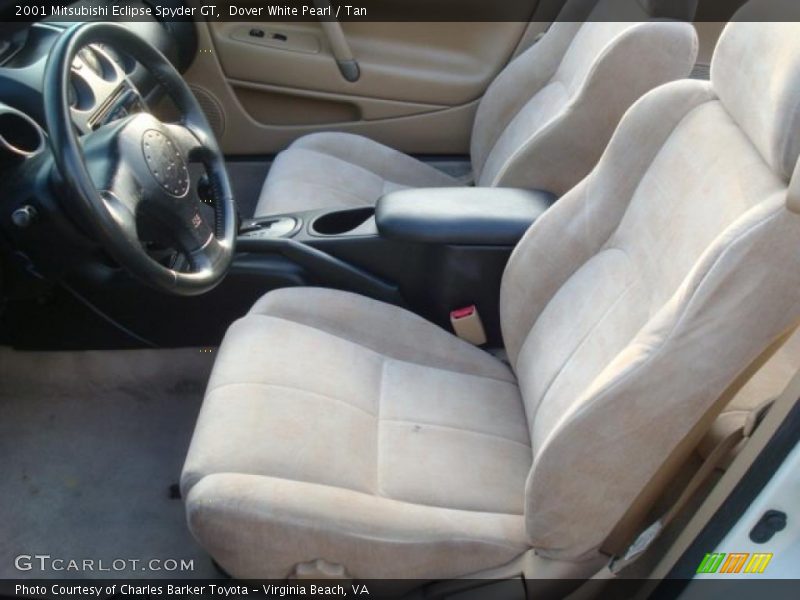  2001 Eclipse Spyder GT Tan Interior