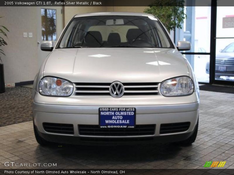 Reflex Silver Metallic / Black 2005 Volkswagen GTI 1.8T