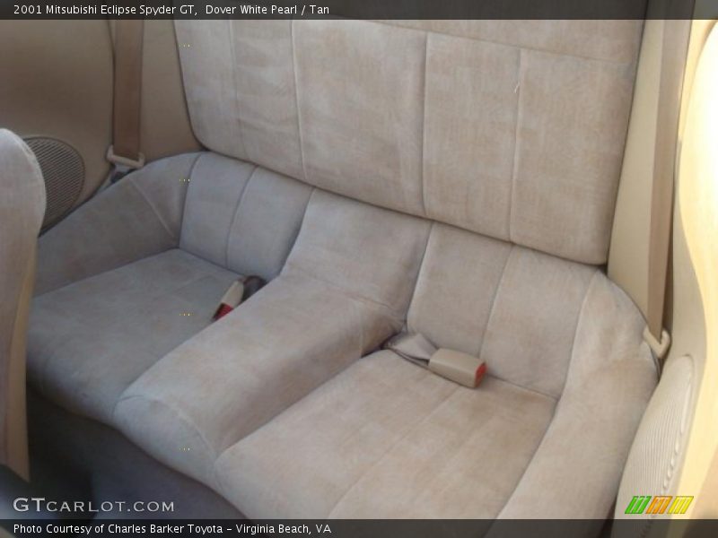 Dover White Pearl / Tan 2001 Mitsubishi Eclipse Spyder GT