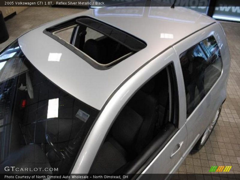 Reflex Silver Metallic / Black 2005 Volkswagen GTI 1.8T