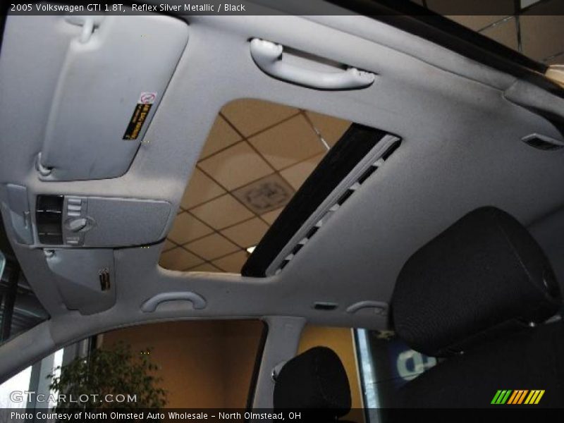Reflex Silver Metallic / Black 2005 Volkswagen GTI 1.8T