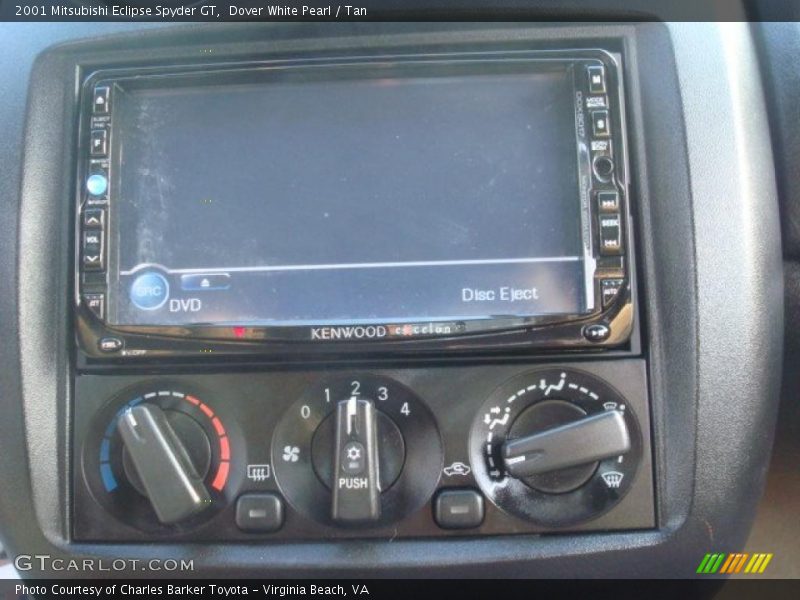 Controls of 2001 Eclipse Spyder GT