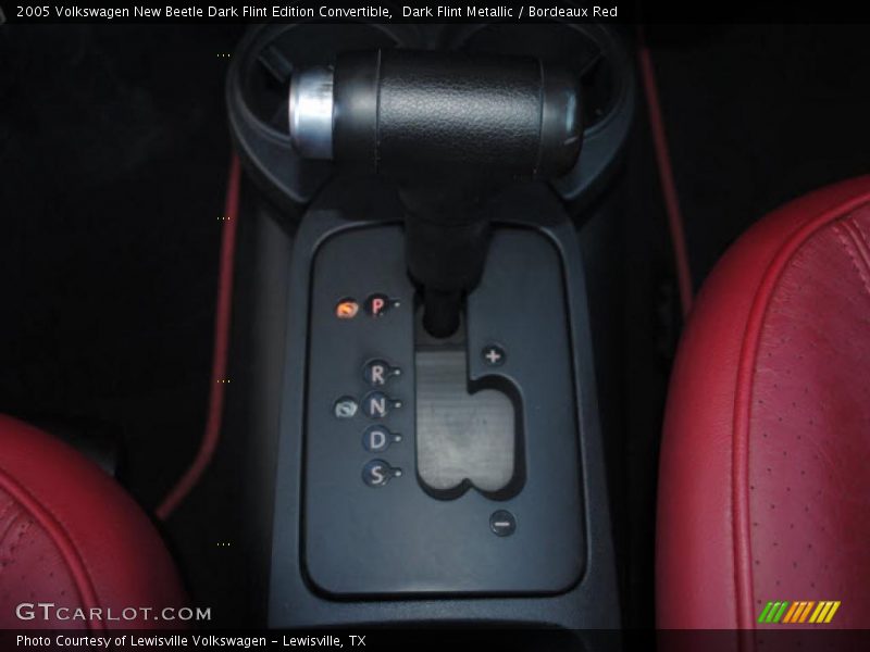  2005 New Beetle Dark Flint Edition Convertible 6 Speed Tiptronic Automatic Shifter