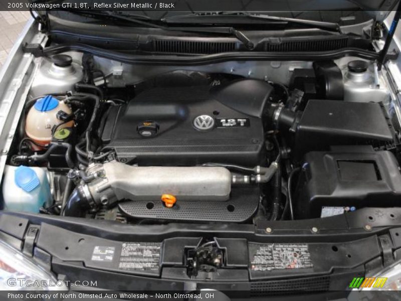 Reflex Silver Metallic / Black 2005 Volkswagen GTI 1.8T