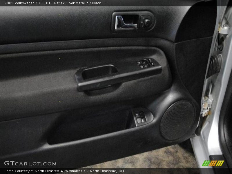 Reflex Silver Metallic / Black 2005 Volkswagen GTI 1.8T