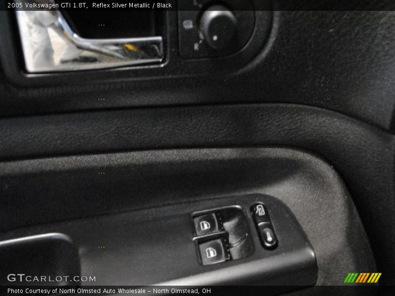 Reflex Silver Metallic / Black 2005 Volkswagen GTI 1.8T