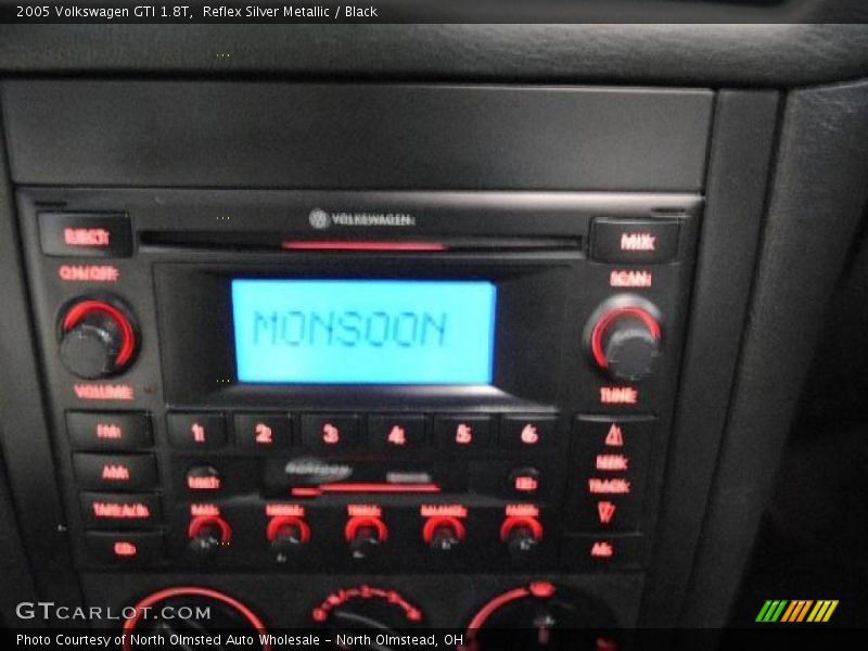 Reflex Silver Metallic / Black 2005 Volkswagen GTI 1.8T