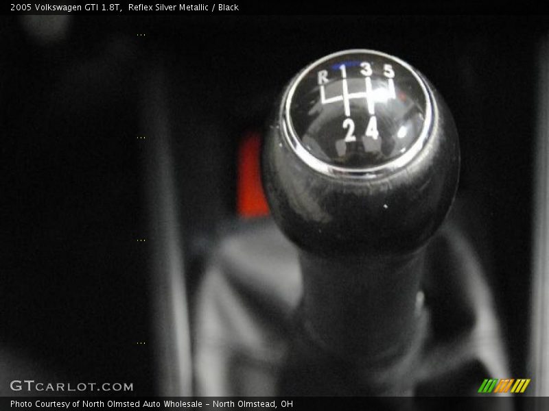 Reflex Silver Metallic / Black 2005 Volkswagen GTI 1.8T