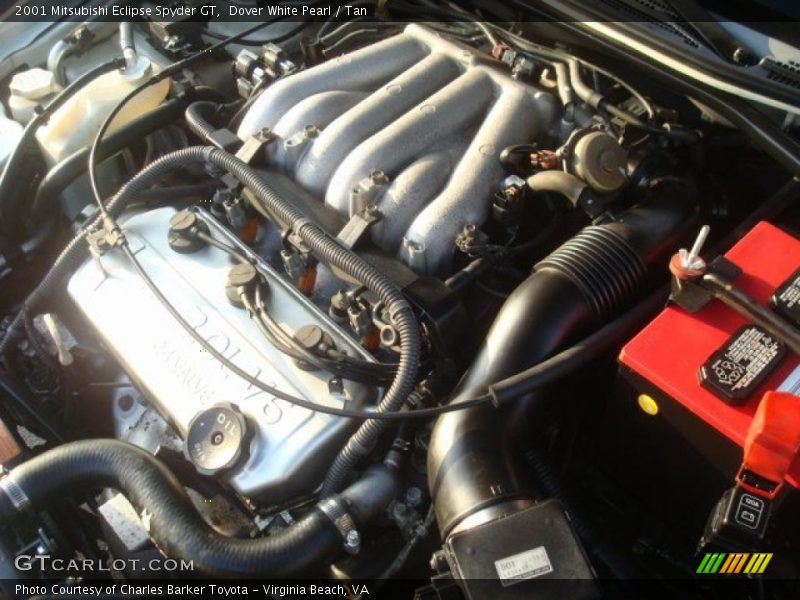  2001 Eclipse Spyder GT Engine - 3.0 liter SOHC 24-Valve V6
