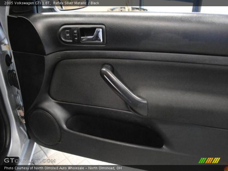 Reflex Silver Metallic / Black 2005 Volkswagen GTI 1.8T