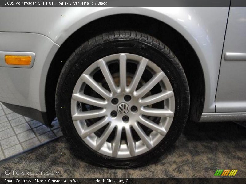 Reflex Silver Metallic / Black 2005 Volkswagen GTI 1.8T