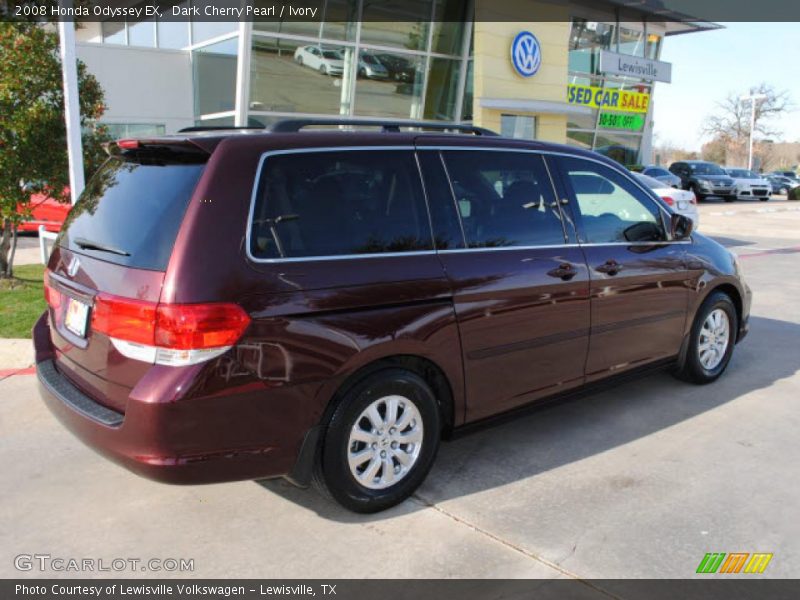 Dark Cherry Pearl / Ivory 2008 Honda Odyssey EX