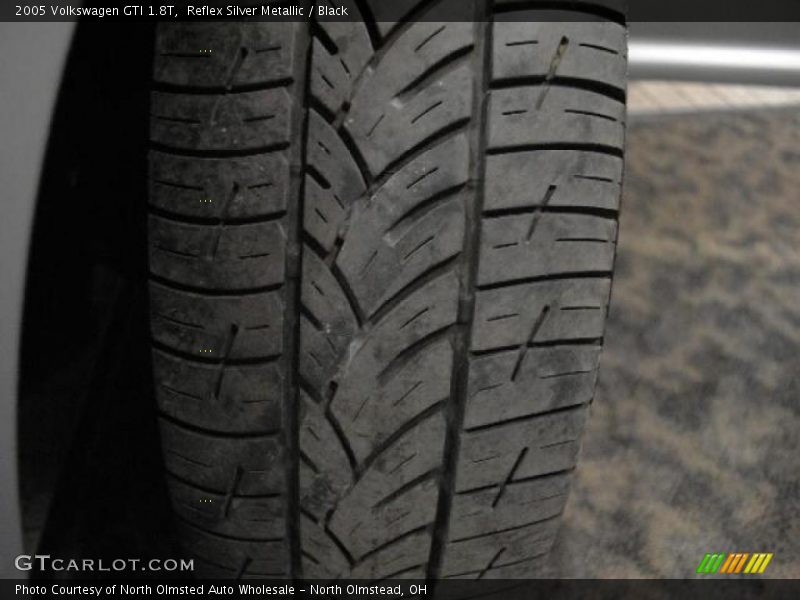 Reflex Silver Metallic / Black 2005 Volkswagen GTI 1.8T