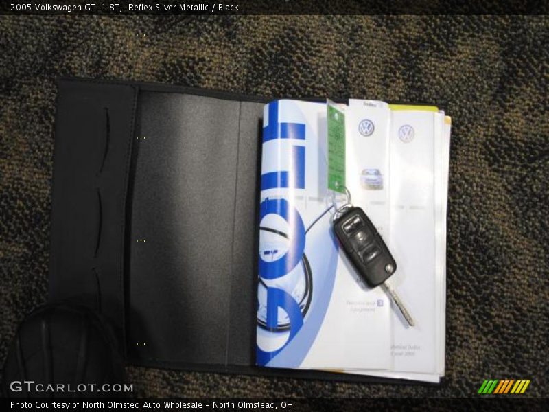 Reflex Silver Metallic / Black 2005 Volkswagen GTI 1.8T