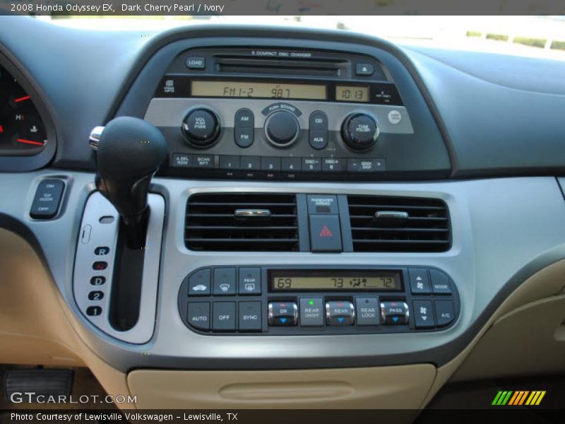 Dark Cherry Pearl / Ivory 2008 Honda Odyssey EX