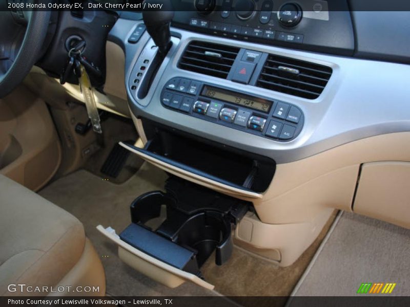 Dark Cherry Pearl / Ivory 2008 Honda Odyssey EX