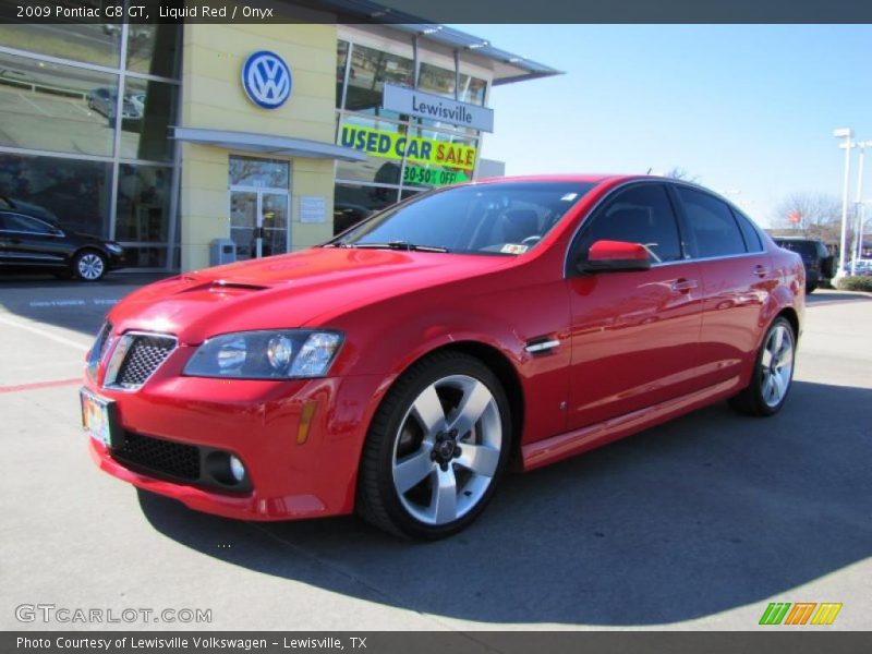  2009 G8 GT Liquid Red