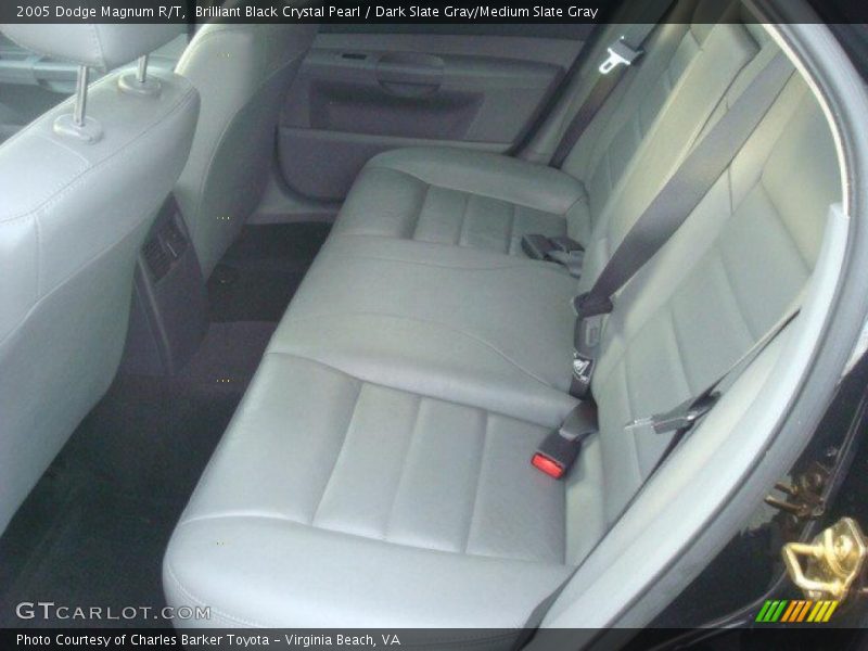 Brilliant Black Crystal Pearl / Dark Slate Gray/Medium Slate Gray 2005 Dodge Magnum R/T