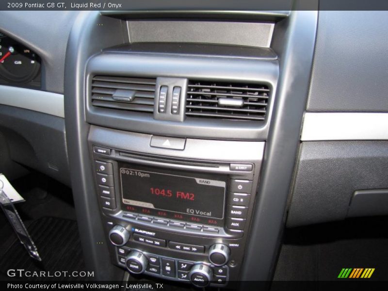 Liquid Red / Onyx 2009 Pontiac G8 GT