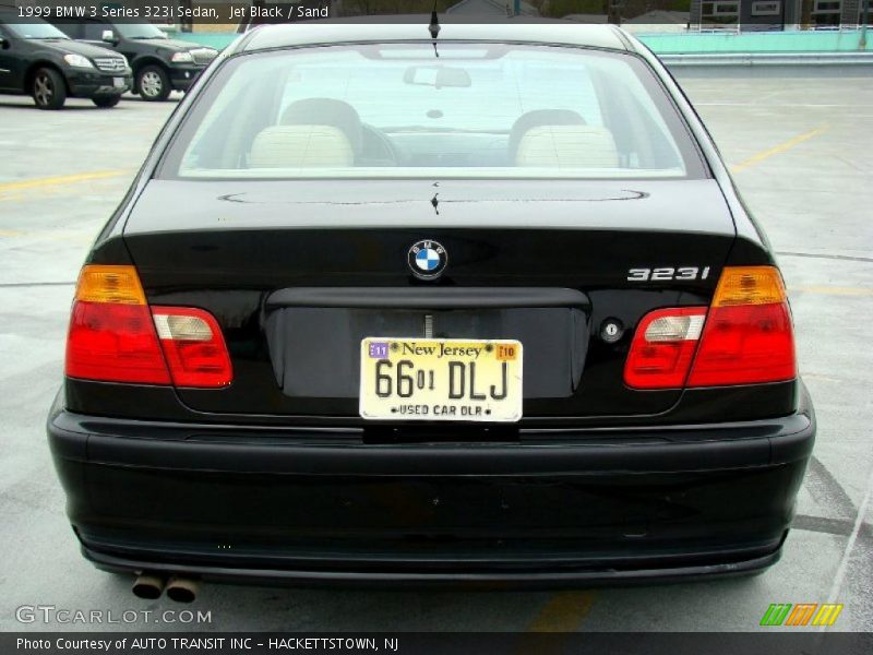 Jet Black / Sand 1999 BMW 3 Series 323i Sedan