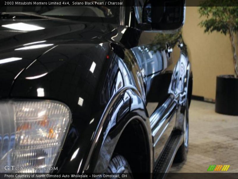 Solano Black Pearl / Charcoal 2003 Mitsubishi Montero Limited 4x4