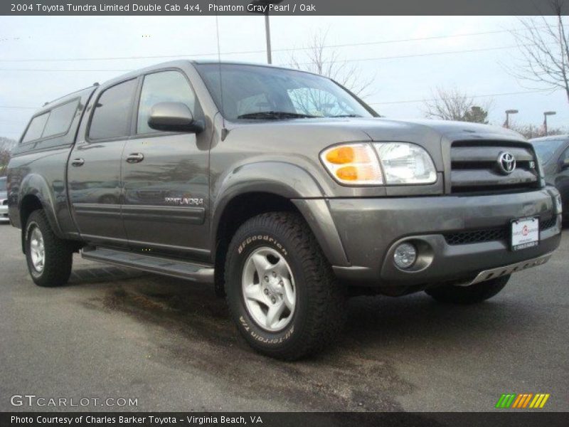 Phantom Gray Pearl / Oak 2004 Toyota Tundra Limited Double Cab 4x4