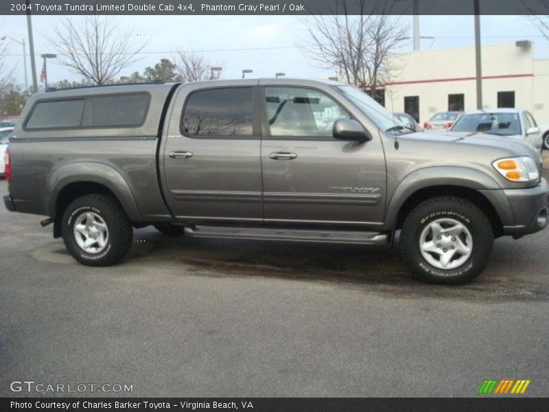 Phantom Gray Pearl / Oak 2004 Toyota Tundra Limited Double Cab 4x4