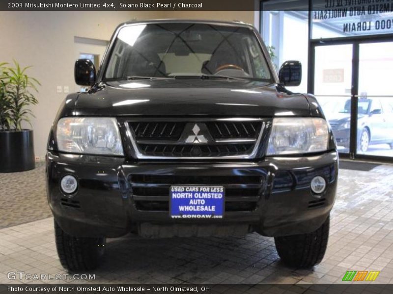 Solano Black Pearl / Charcoal 2003 Mitsubishi Montero Limited 4x4