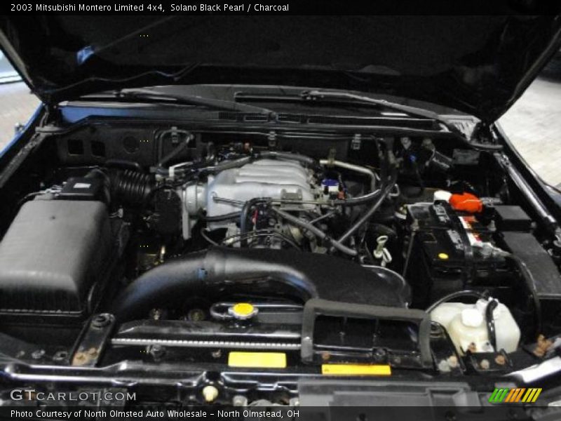 Solano Black Pearl / Charcoal 2003 Mitsubishi Montero Limited 4x4